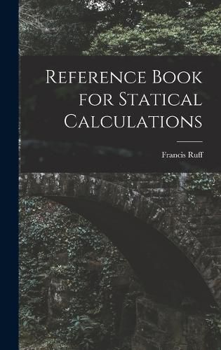 Cover image for Reference Book for Statical Calculations