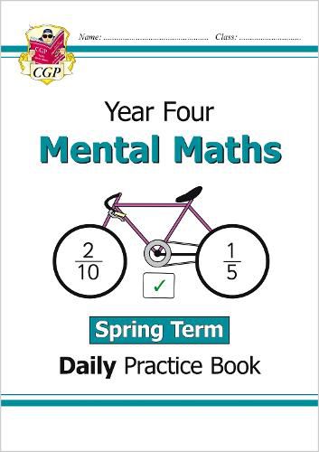 New KS2 Mental Maths Daily Practice Book: Year 4 - Spring Term