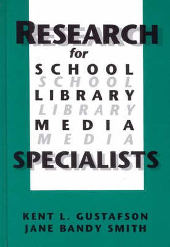 Cover image for Research for School Library Media Specialists