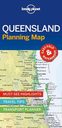 Cover image for Lonely Planet Queensland Planning Map