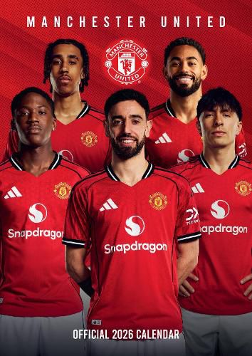 Cover image for MANCHESTER UNITED FC 2026 A3 CALENDAR