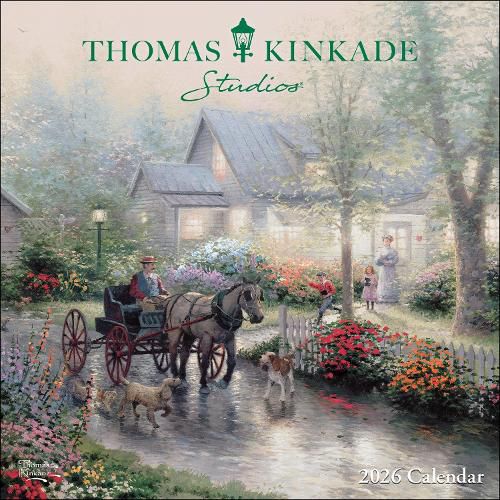 Cover image for Thomas Kinkade Studios 2026 Mini Wall Calendar
