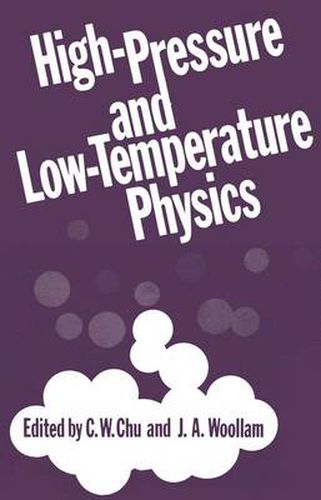 Cover image for High-Pressure and Low-Temperature Physics