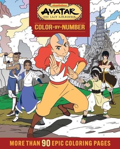 Cover image for Avatar the Last Airbender Color-By-Number