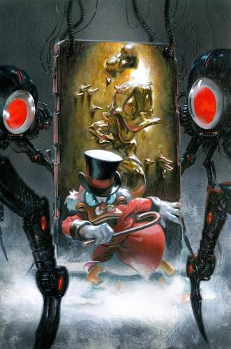 Cover image for Uncle Scrooge: Earth's Mightiest Duck