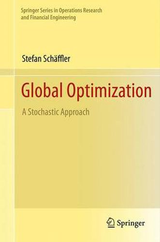 Cover image for Global Optimization: A Stochastic Approach
