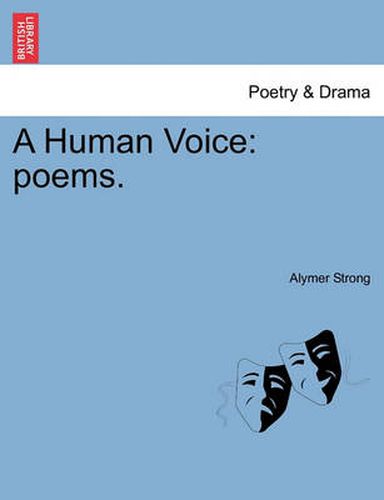 Cover image for A Human Voice: Poems.