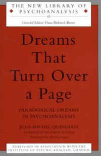Cover image for Dreams That Turn Over a Page: Paradoxical Dreams in Psychoanalysis