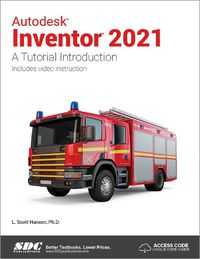 Cover image for Autodesk Inventor 2021: A Tutorial Introduction