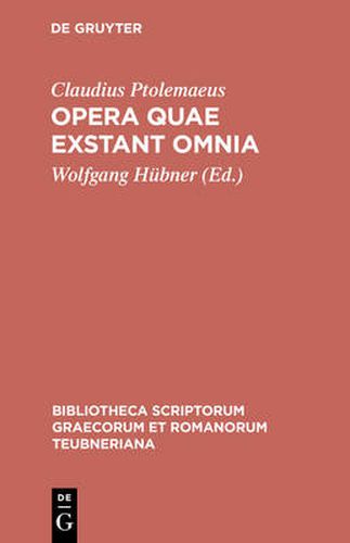 Cover image for Opera Quae Exstant Omnia, Vol CB