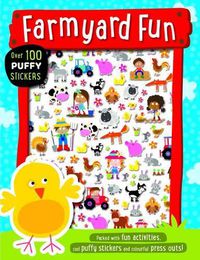 Cover image for Farmyard Fun Puffy Sticker Book