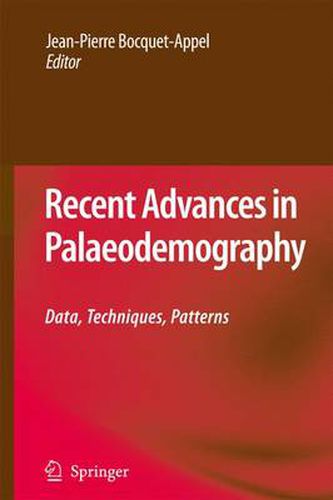 Cover image for Recent Advances in Palaeodemography: Data, Techniques, Patterns