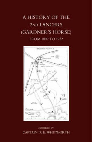 Cover image for History of the 2nd Lancers (gardner's Horse)from 1809-1922