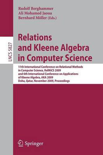 Cover image for Relations and Kleene Algebra in Computer Science