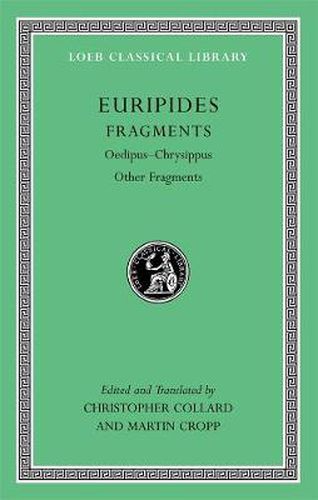 Cover image for Fragments: Oedipus-Chrysippus. Other Fragments