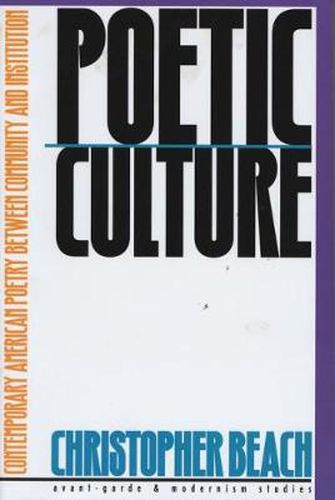 Cover image for Poetic Culture