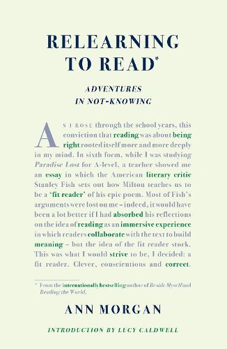 Cover image for Relearning to Read