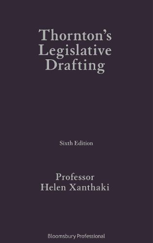 Cover image for Thornton's Legislative Drafting