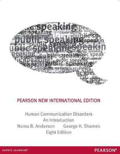 Cover image for Human Communication Disorders: An Introduction: Pearson New International Edition