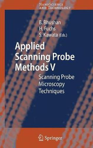 Cover image for Applied Scanning Probe Methods V: Scanning Probe Microscopy Techniques