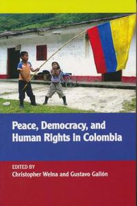 Cover image for Peace, Democracy, and Human Rights in Colombia