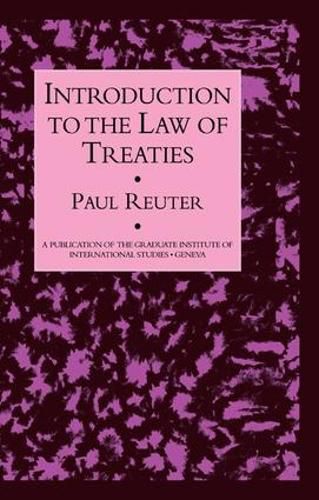 Cover image for Introduction to the Law of Treaties