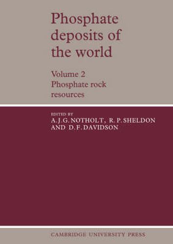 Cover image for Phosphate Deposits of the World: Volume 2, Phosphate Rock Resources