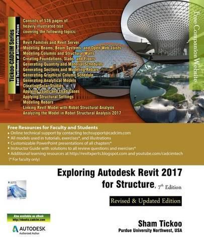 Cover image for Exploring Autodesk Revit 2017 for Structure, 7th Edition