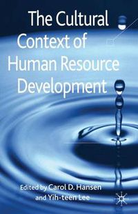 Cover image for The Cultural Context of Human Resource Development