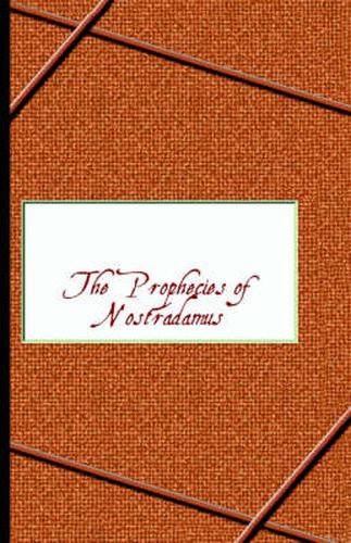 Cover image for Prophecies of Nostradamus