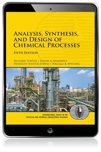 Cover image for Analysis, Synthesis, and Design of Chemical Processes