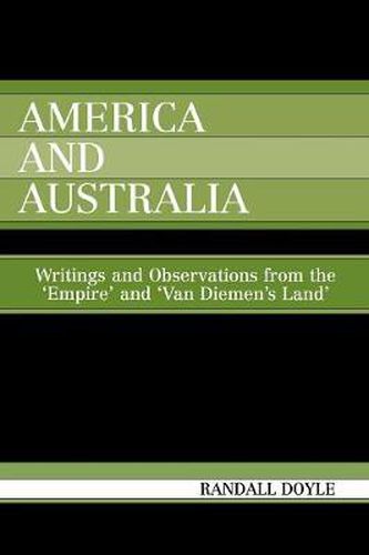 Cover image for America and Australia