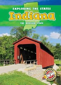 Cover image for Indiana: The Hoosier State