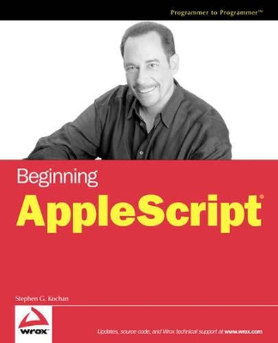 Cover image for Beginning AppleScript