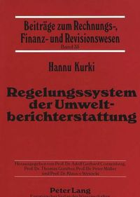 Cover image for Regelungssystem Der Umweltberichterstattung