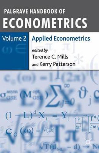 Cover image for Palgrave Handbook of Econometrics: Volume 2: Applied Econometrics