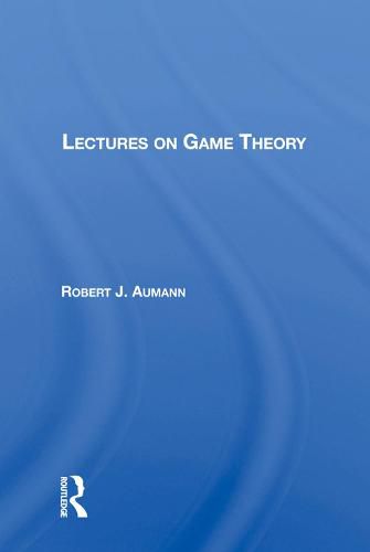 Cover image for Lectures on Game Theory
