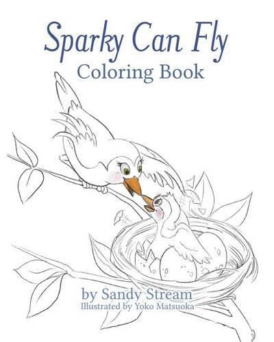 Sparky Can Fly - Coloring Book