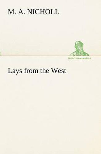 Cover image for Lays from the West