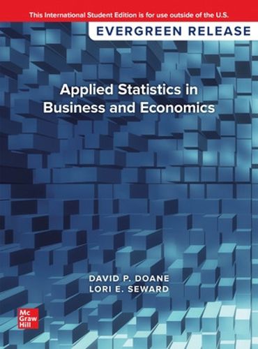 Cover image for Applied Statistics in Business and Economics: 2024 Release ISE