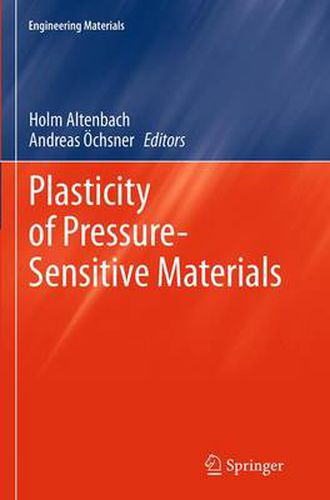 Cover image for Plasticity of Pressure-Sensitive Materials