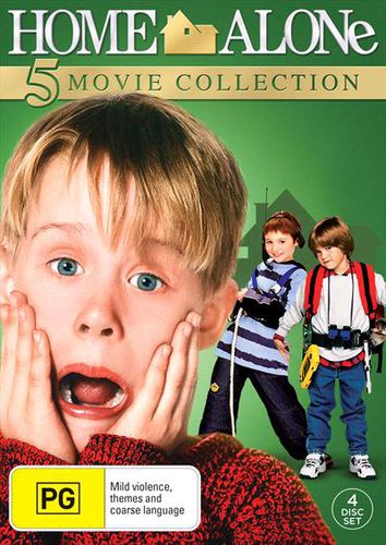 Home Alone 1 To 5 Complete Box Set Dvd