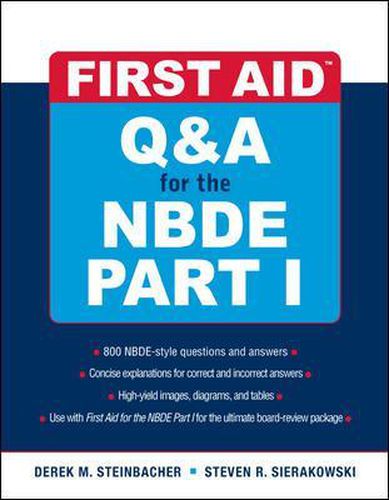 Cover image for First Aid Q&A for the NBDE Part I