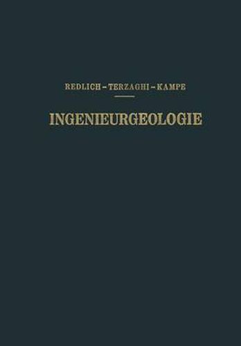 Cover image for Ingenieurgeologie