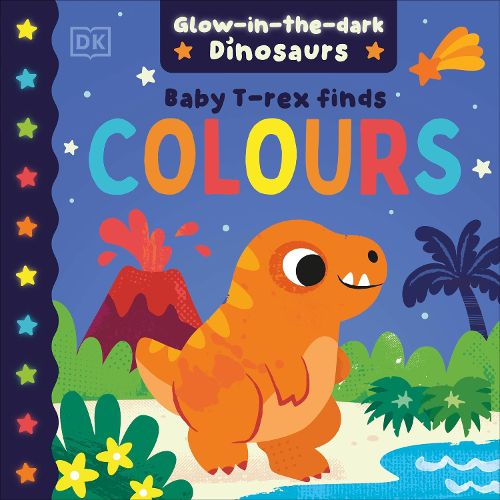 Cover image for Baby T. Rex Finds Colours