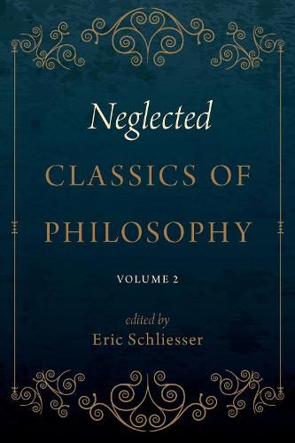 Cover image for Neglected Classics of Philosophy, Volume 2