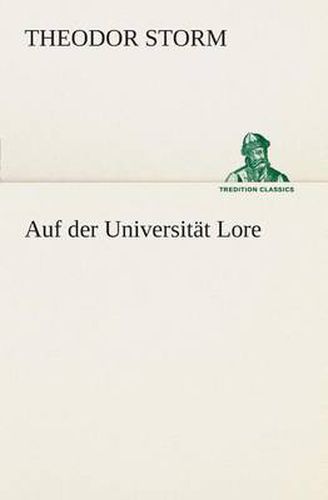 Cover image for Auf der Universitat Lore