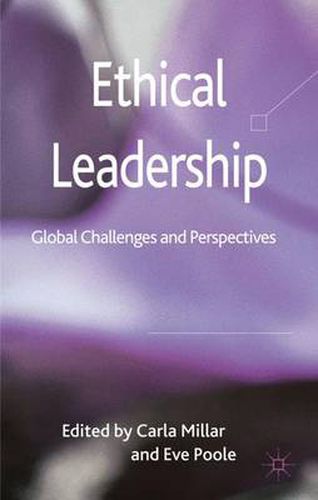 Cover image for Ethical Leadership: Global Challenges and Perspectives