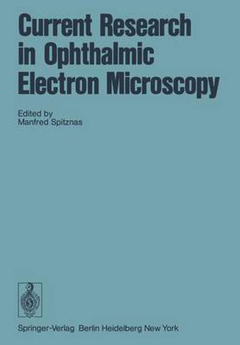 Cover image for Current Research in Ophthalmic Electron Microscopy