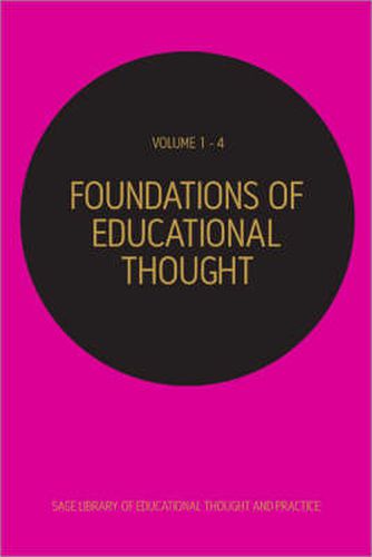 Cover image for Foundations of Educational Thought